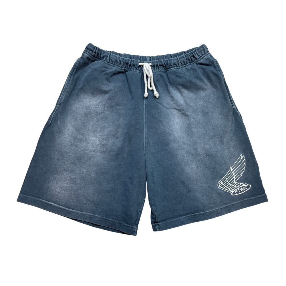 For Those Who Sin FTWS Wings Faded Sweatshorts Men's XL Loungewear